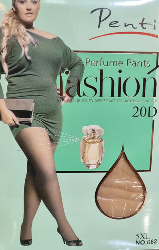 جوراب شلواری شیشه ای کرم فیت ۲۰ penti