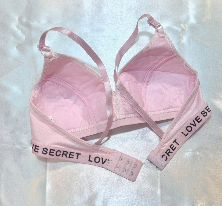 سوتین ابری پنبه ای دخترانه بدون فنر Love secret