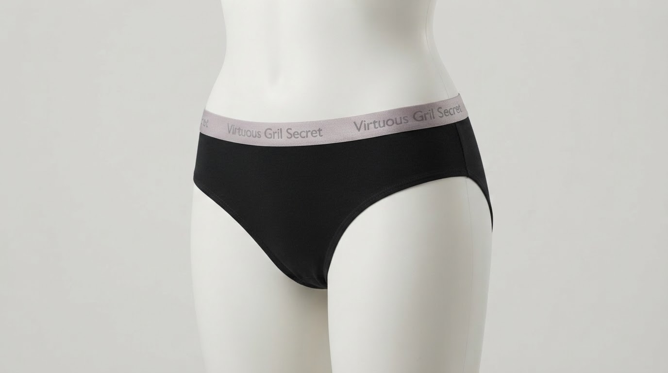 شورت نخی مشکی Virtuous Girl Secret